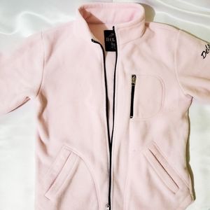 Pink zip up jacket